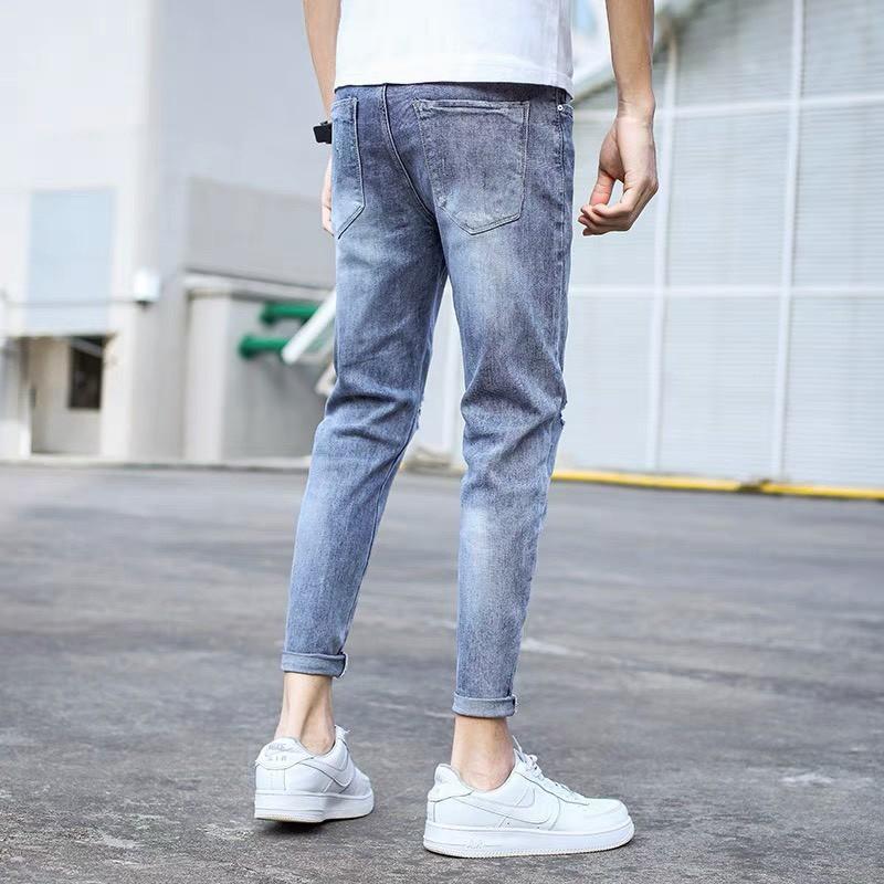 Quần Jean Nam - Quần Bò Nam co dãn ôm form tôn dáng chuẩn, quần jean thời trang cao cấp nam Muradfashion mẫu NT521