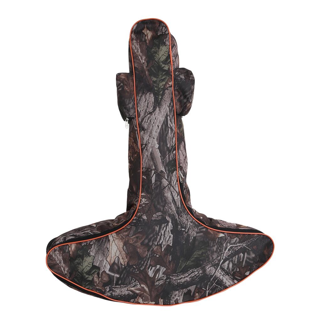 Portable Lightweight Archery Hunting Shooting T Shaped Bow Bag Case Camo