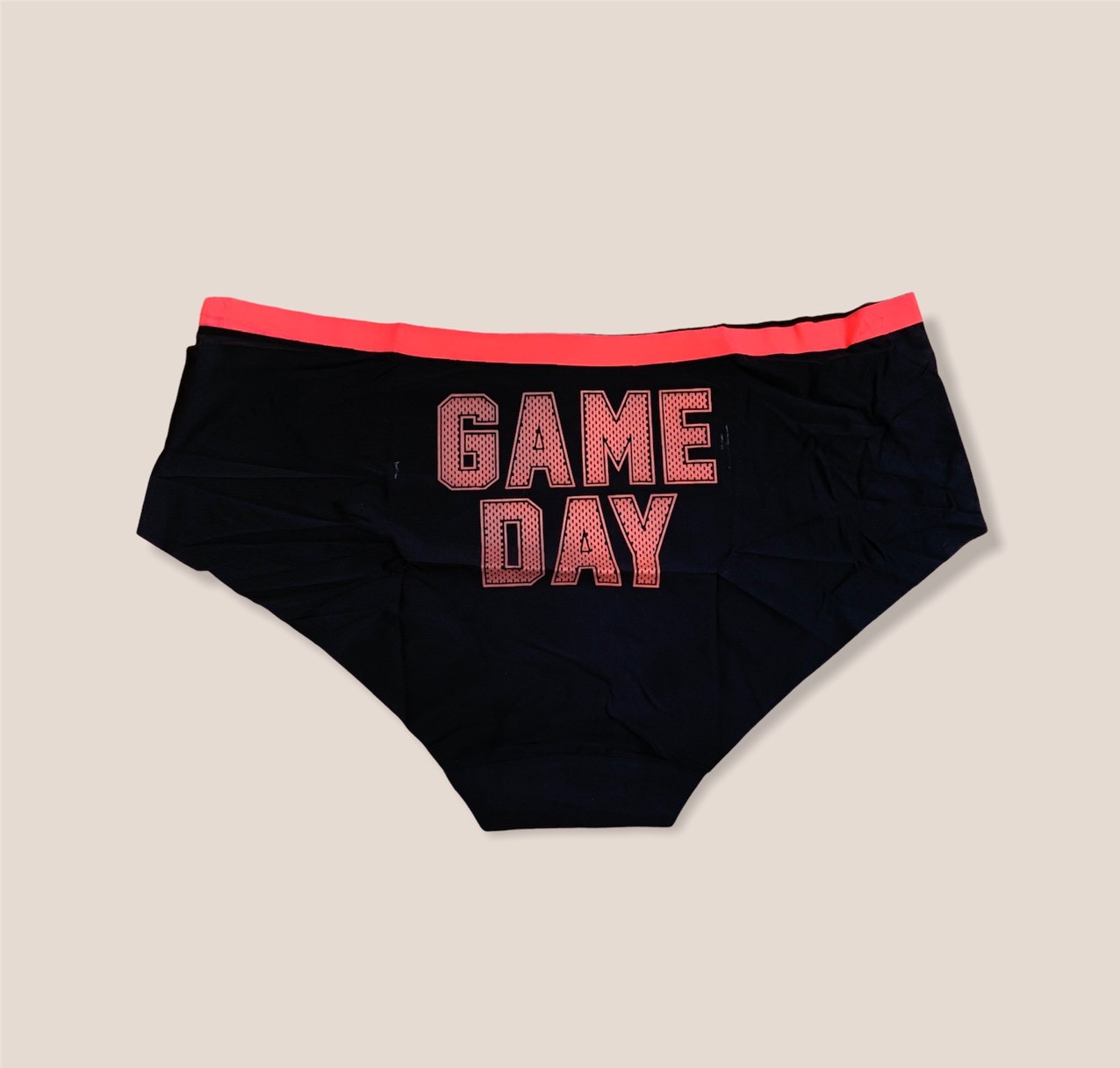 Combo 5 Quần Lót Nữ Su Trơn In Chữ “Game Day” | Size L–XL