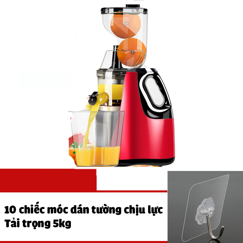 Máy ép chậm cỡ lớn cao cấp RH-313 kèm 10 móc dán chịu lực