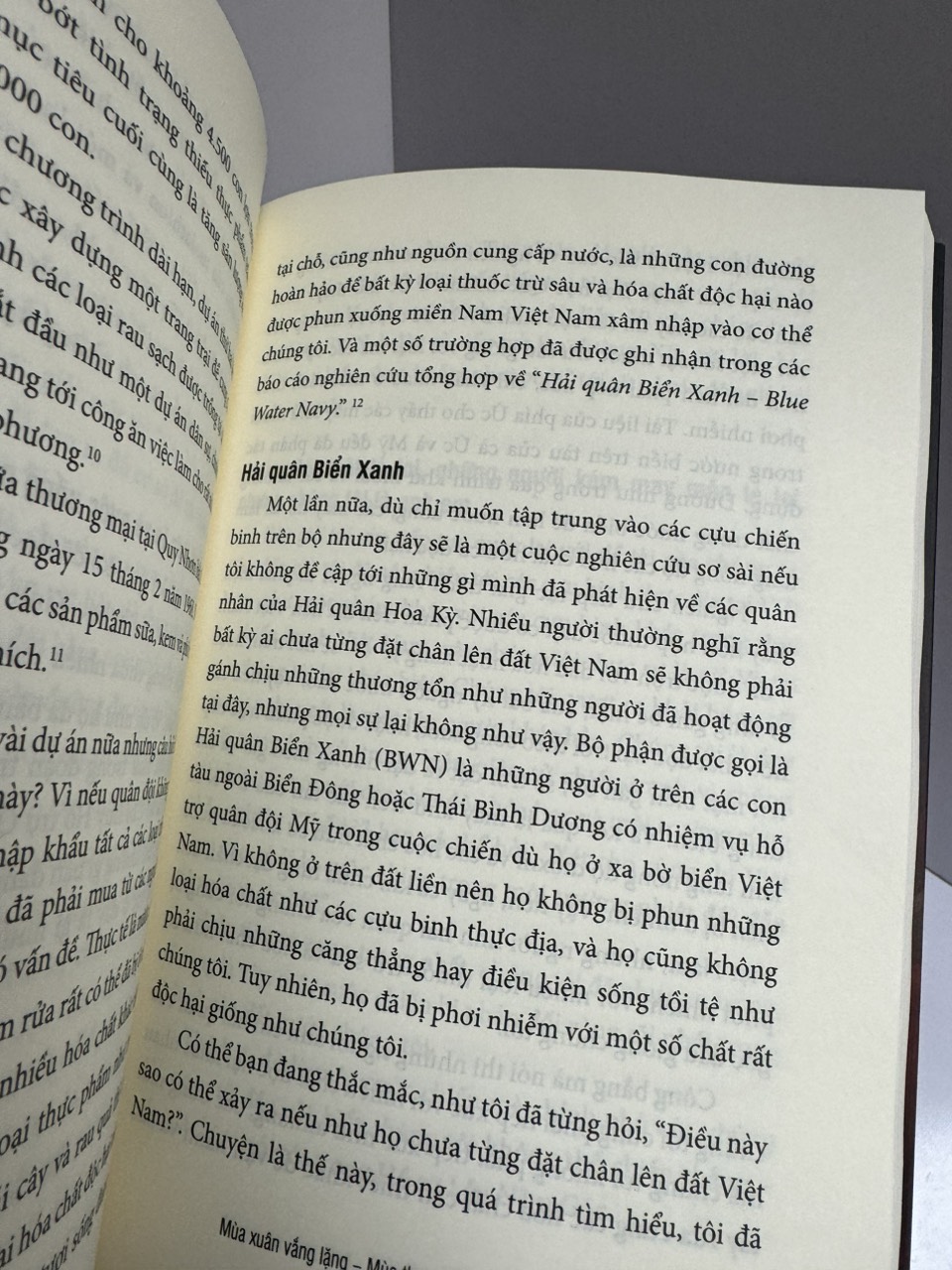 MÙA XUÂN VẮNG LẶNG - MÙA THU CHẾT CHÓC CỦA CHIẾN TRANH VIỆT NAM (Hành trình điều tra về chất độc da cam của một cựu binh Mỹ) - Patrick Hogan - Nguyễn Văn Minh dịch - Phương Nam Books