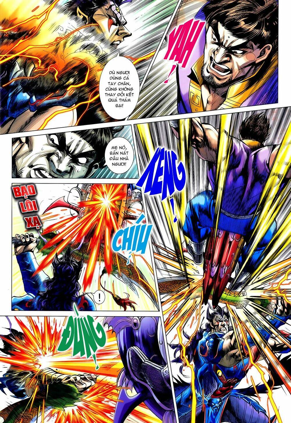 thần binh vấn thiên chapter 15 10