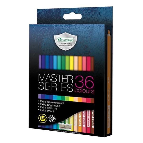 Bộ bút chì màu cao cấp Master Art Series 36 màu (Thái Lan)