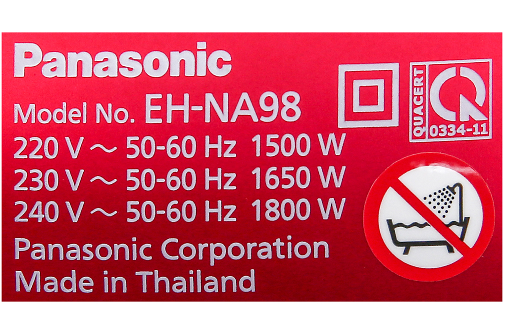 Máy sấy tóc Panasonic EH-NA98RP645 - Hàng Chính Hãng