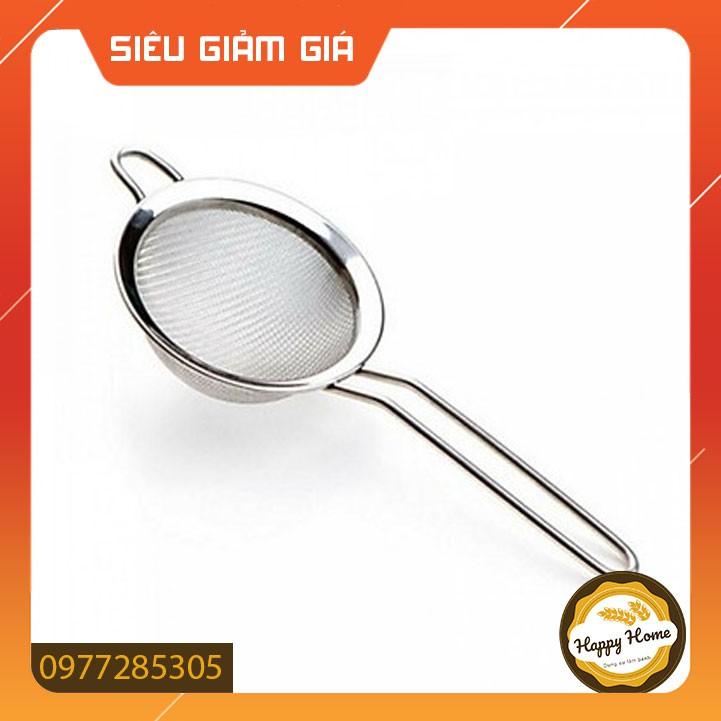 Rây bột cầm tay inox đường kính 14cm