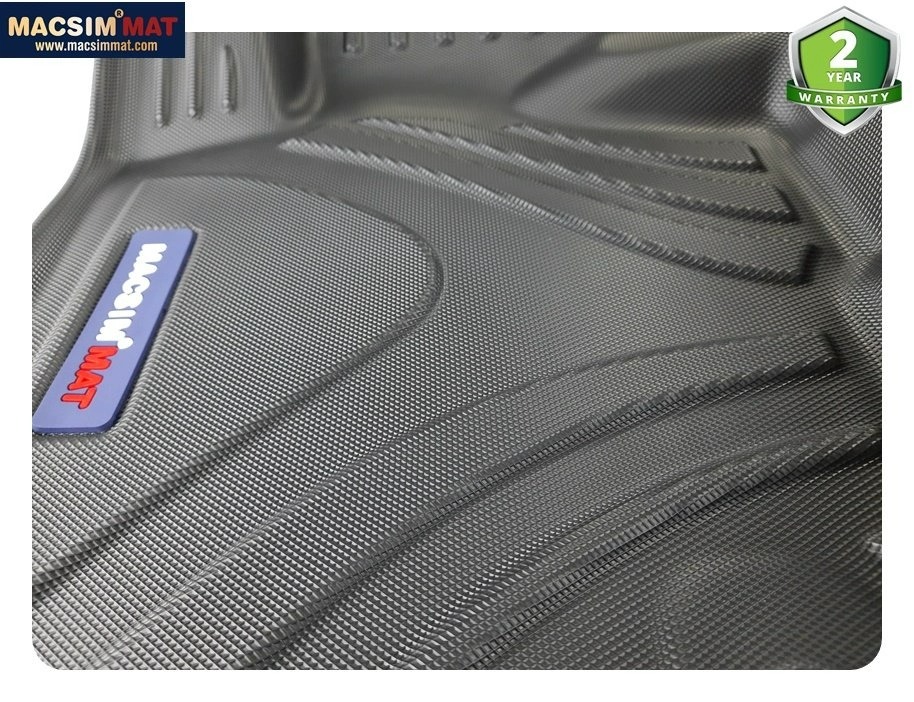 Thảm lót sàn xe ô tô Mitsubishi Pajero Sport 2015 đến nay Nhãn hiệu Macsim chất liệu nhựa TPV cao cấp.