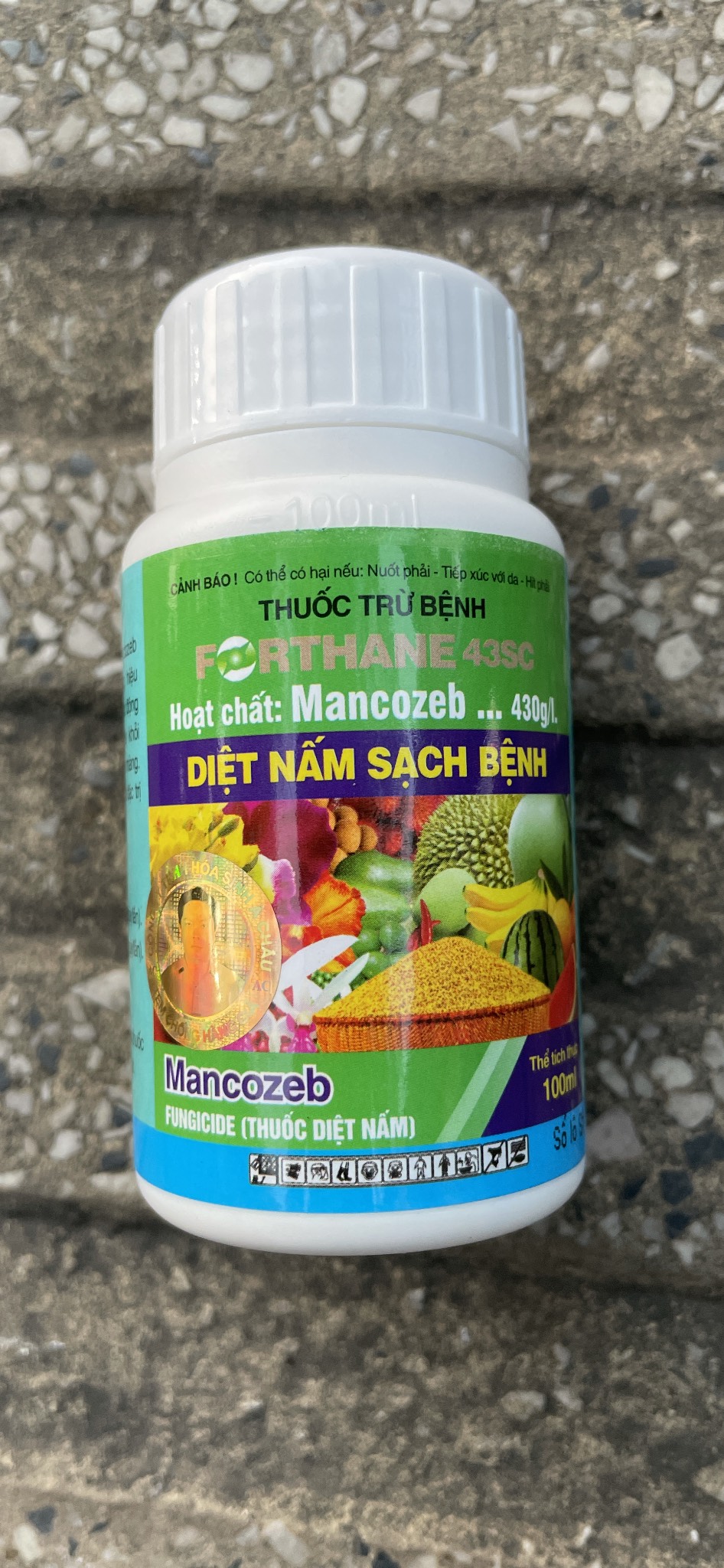 Sản phẩm FORTHANE Mancozeb dạng nước lọ 100ml