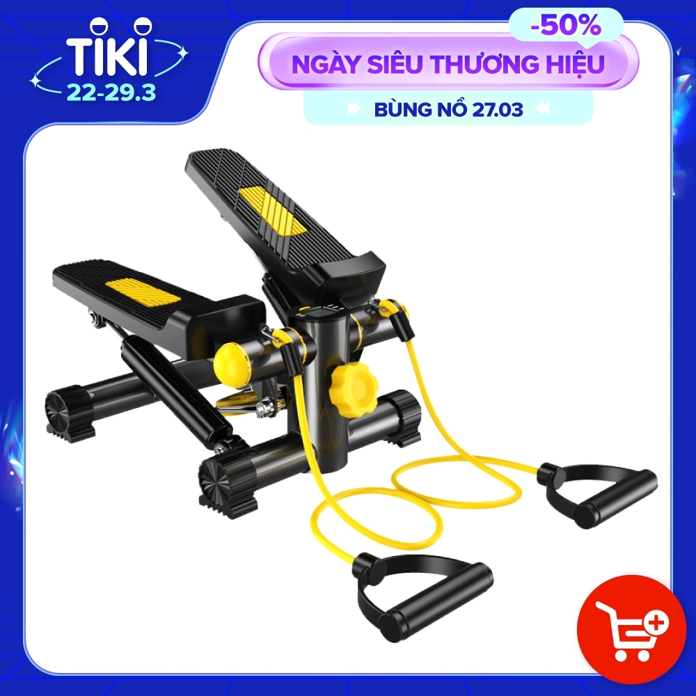 Máy chạy bộ tại chỗ Mini Stepper BG Máy Chạy Bộ Điện Gia Đình Nhỏ Gọn Màn Hình Điện Tử (hàng nhập khẩu)