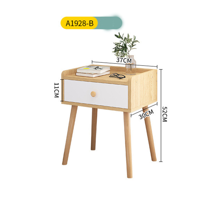 Tủ đầu giường 4 chân có ngăn kéo, táp đầu giường PUK009