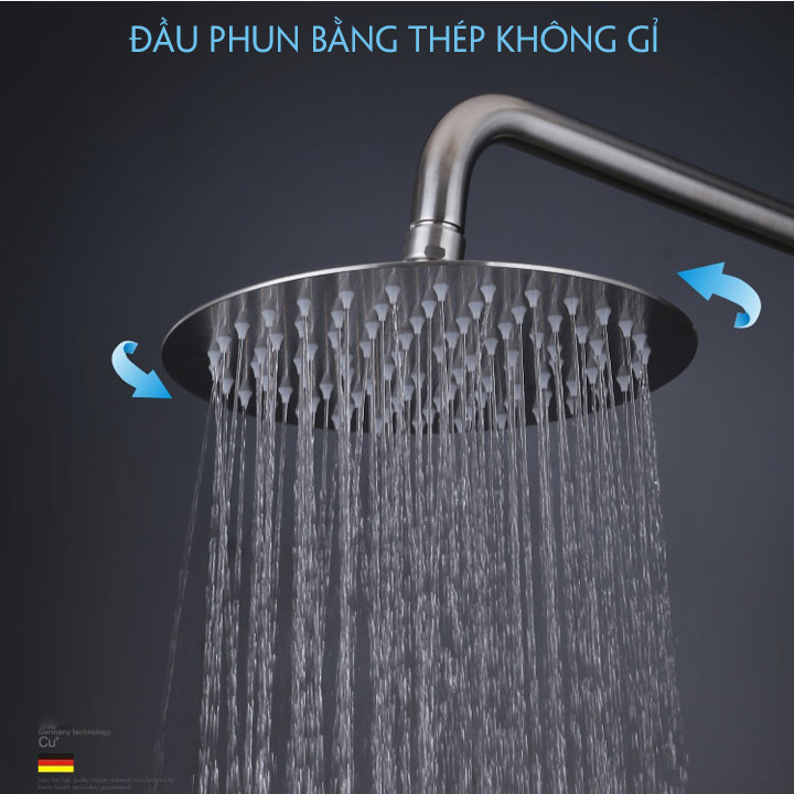 Cây sen tắm đứng INOX304 - Hàng nhập khẩu