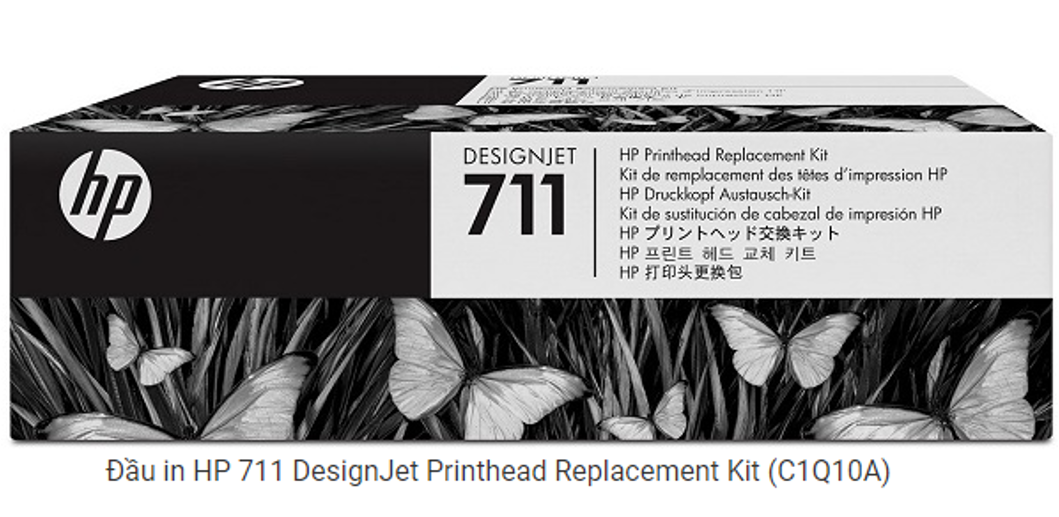Đầu In HP 711 DesignJet Printhead Replacement Kit (C1Q10A) - Hàng chính hãng