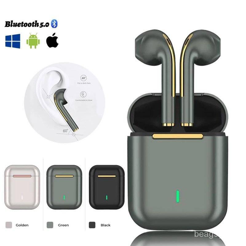 Tai Nghe Bluetooth Không Dây SM J18 Tws Chống Thấm Nước Phong Cách Thể Thao Cho Điện Thoại