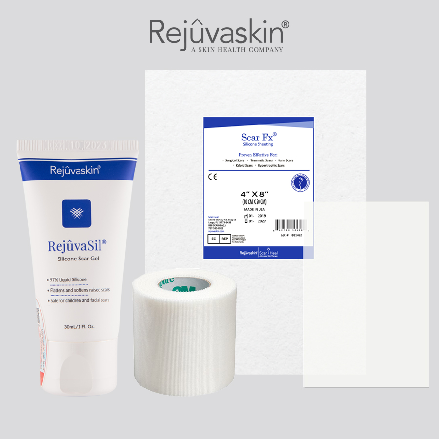 Bộ Sản Phẩm Xóa Mờ Sẹo REJUVASKIN Scar Heal Kit