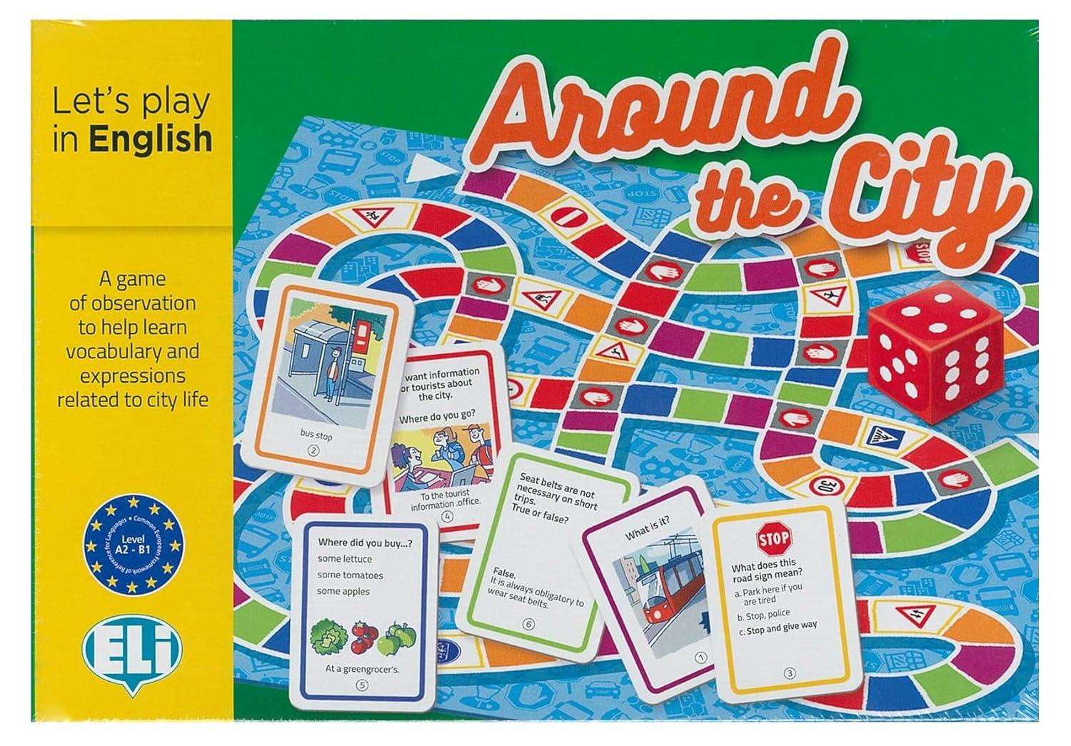 Sách ngoại văn: ELI Language Games - Around The City