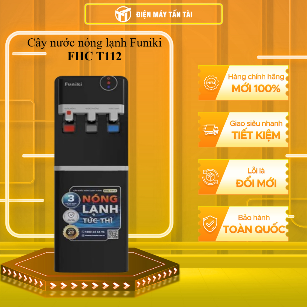 FHC T112 - Cây nước nóng lạnh Funiki FHC T112 - HÀNG CHÍNH HÃNG - GIAO HCM