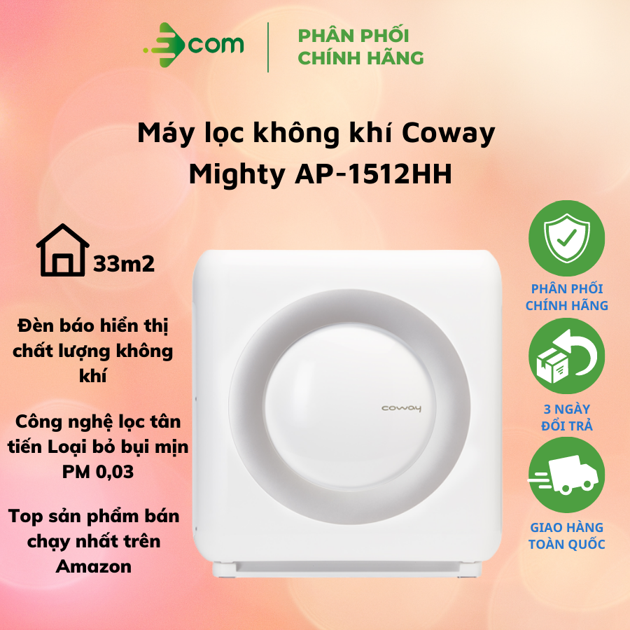 Máy lọc không khí Coway Mighty AP-1512HH - Hàng chính hãng