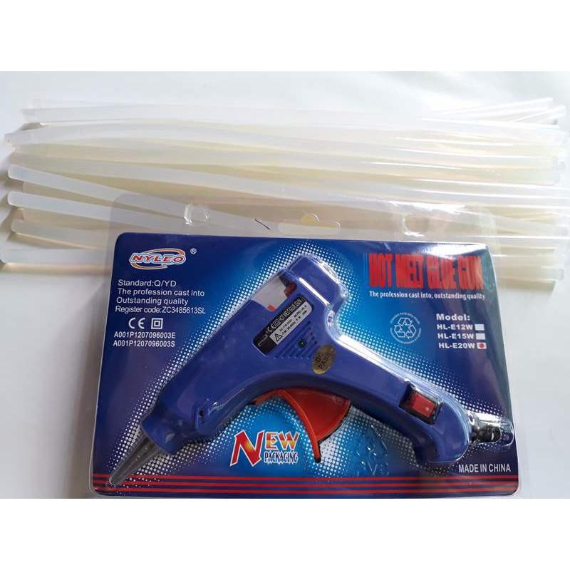 20 keo nến tặng súng bắn keo(keo nến dài 26cm)