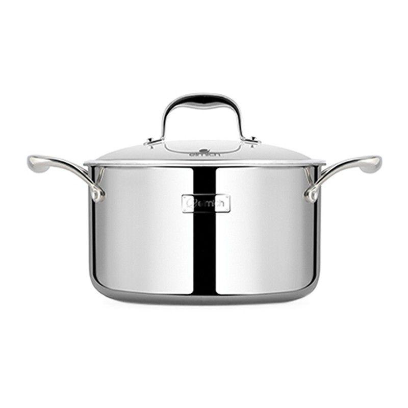 Nồi Elmich Inox 3 lớp cao cấp đáy liền Tri-max XS EL-3747 size 20cm