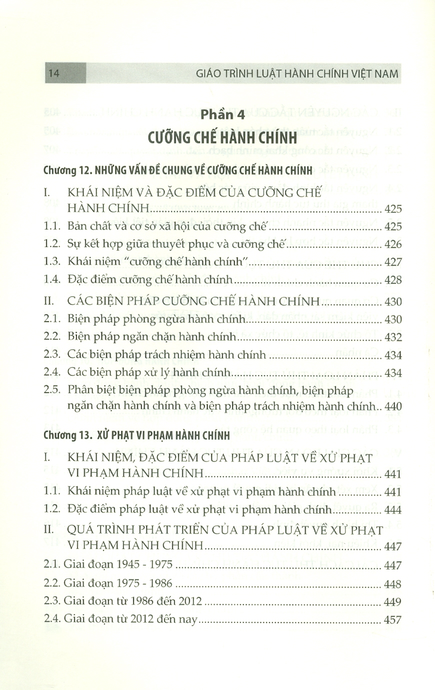 Giáo Trình Luật Hành Chính Việt Nam - GS. TS. Phạm Hồng Thái, TS. Nguyễn Minh Hà - Tái bản -