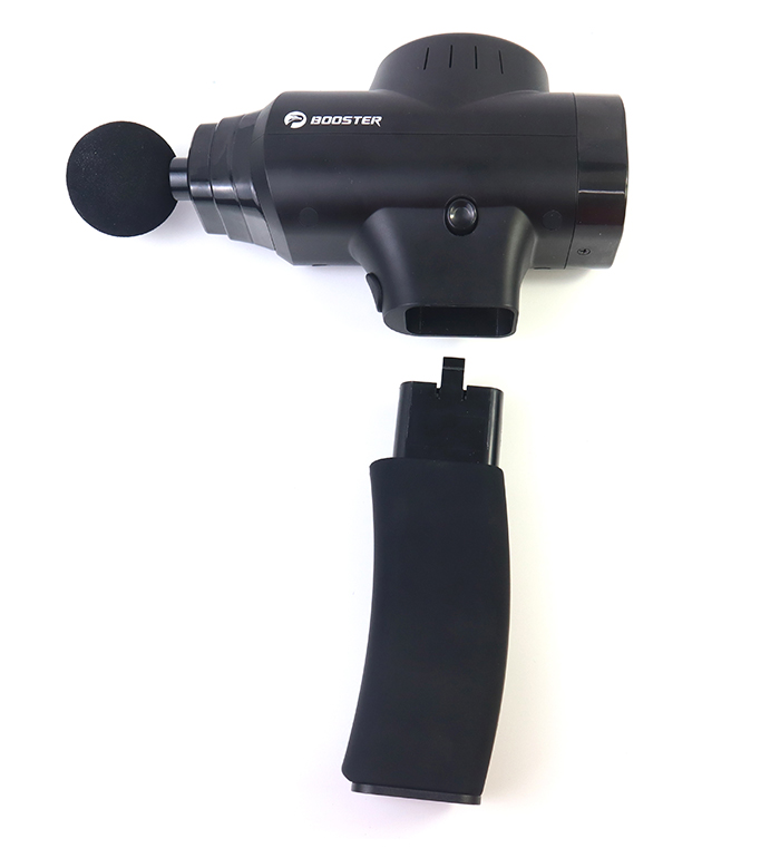 Súng massage gun cầm tay giảm đau nhức căng cơ Booster X2 - 100W, Pin rời