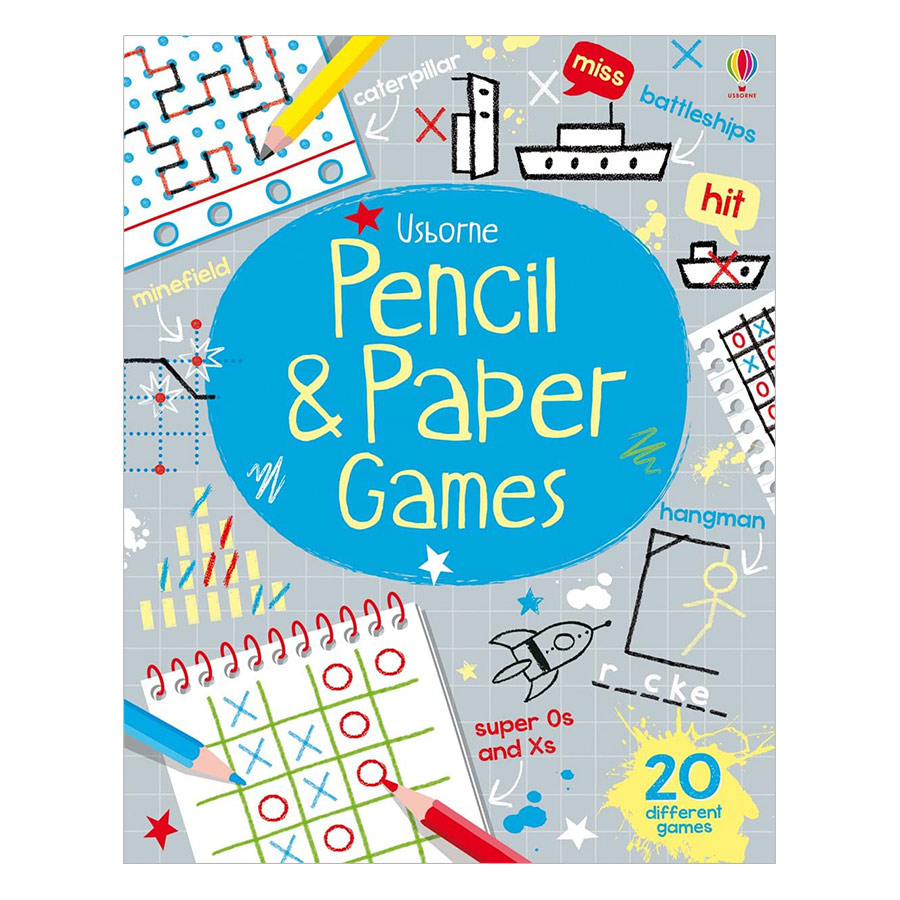 Usborne Pencil and Paper games