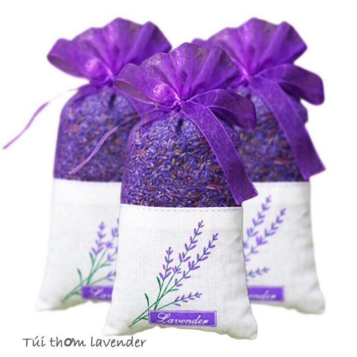 Combo 10 túi thơm xuất khẩu pháp cao cấp hoa oải hương lavender - br00625