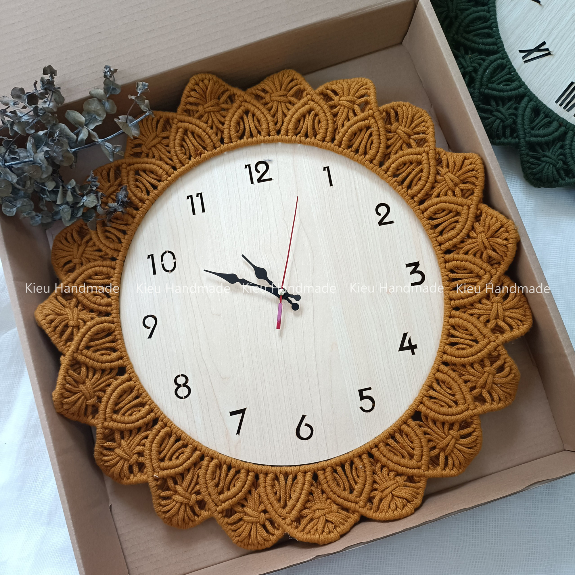 Đồng hồ Treo tường decor phòng ngủ Hàn Quốc