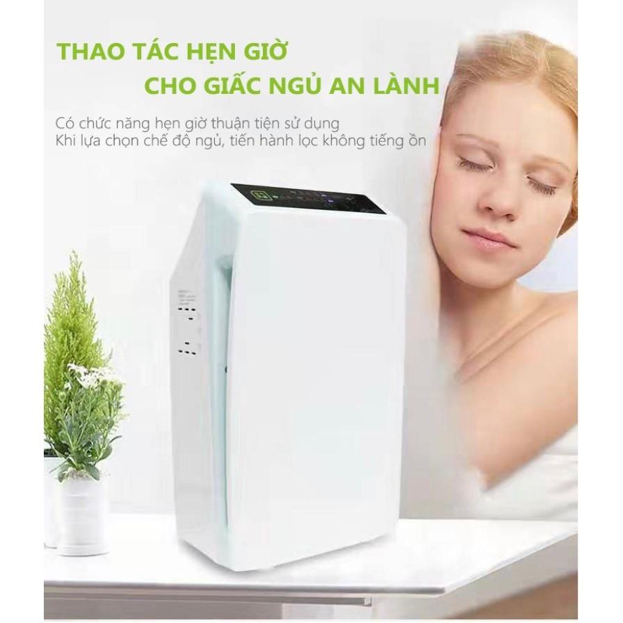 ️ ️ Máy lọc khí công nghệ HEPA lọc bụi siêu vi PM 2.5 150m²/H