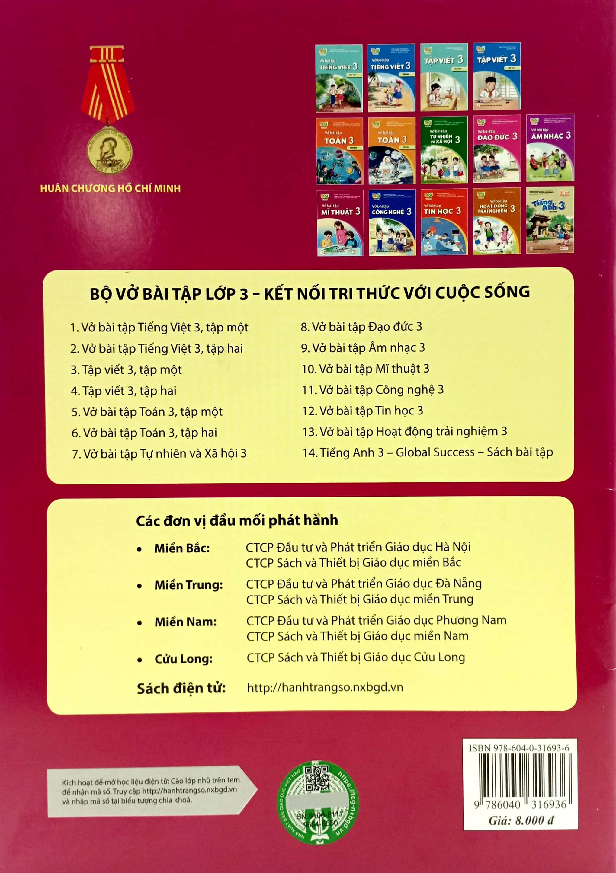 Sách Giáo Khoa Vở Bài Tập Mĩ Thuật 3 (Kết Nối) (Chuẩn)