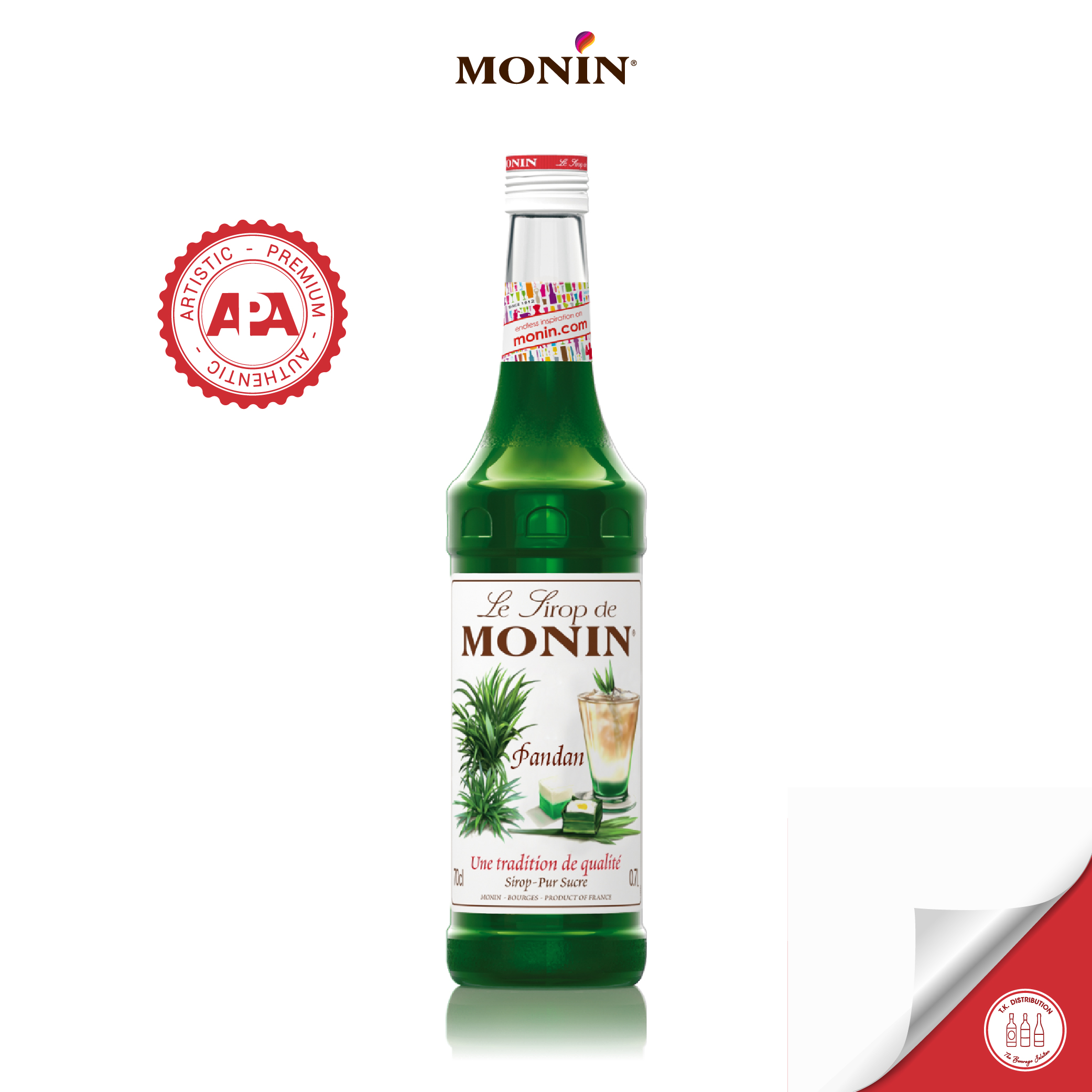 Siro Lá Dứa MONIN - 700ML