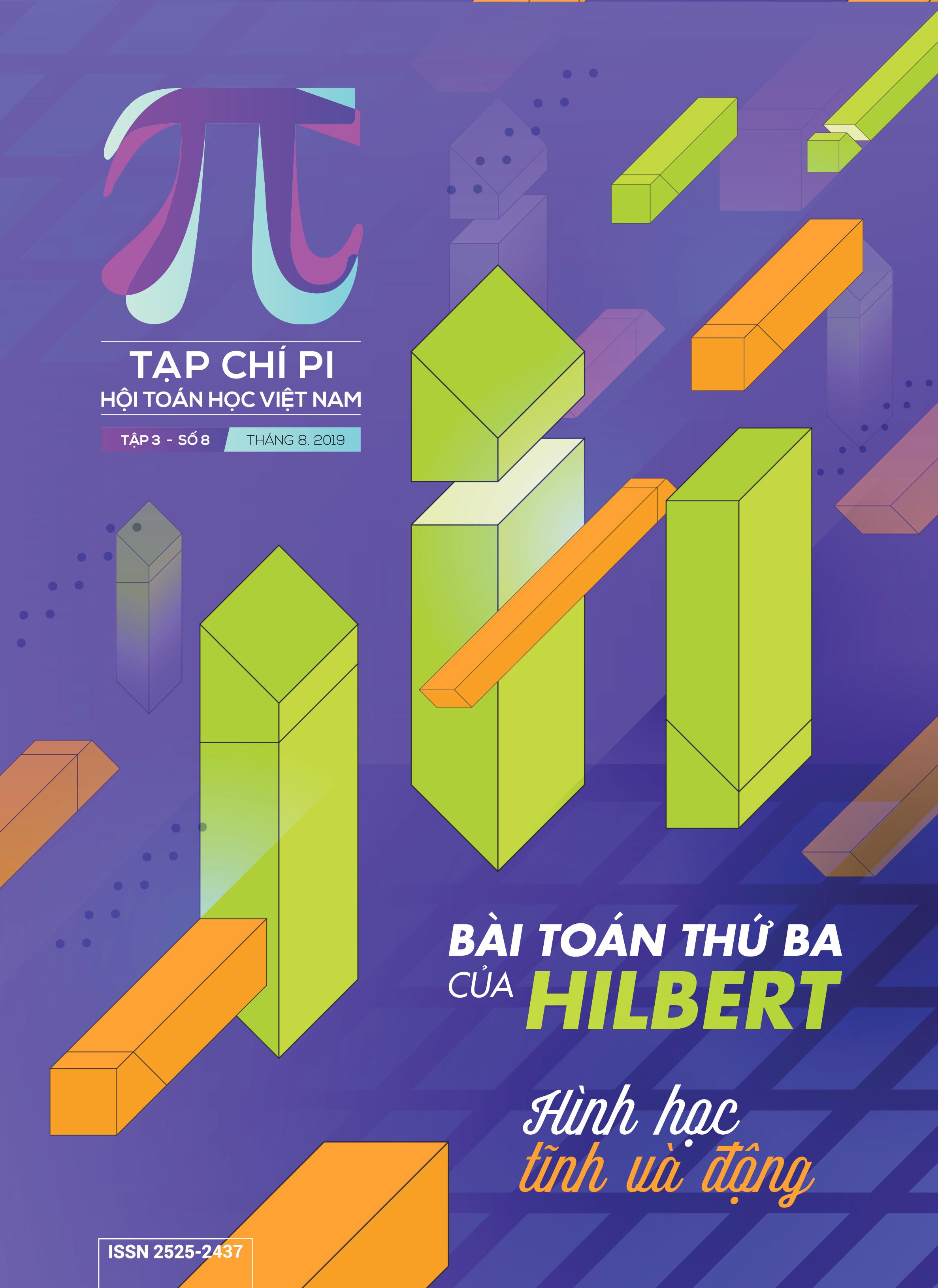 Tạp chí Pi - Hội Toán học Việt Nam/Trọn bộ 12 số năm 2019