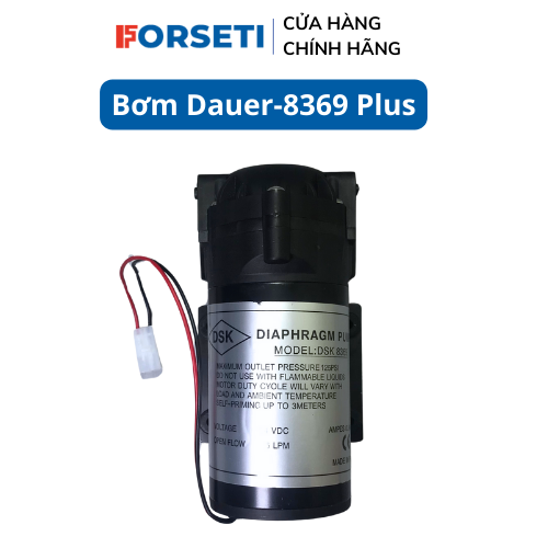 Bơm Dauer Plus 8369 dành cho máy lọc nước, giàn phun sương - Hàng chính hãng
