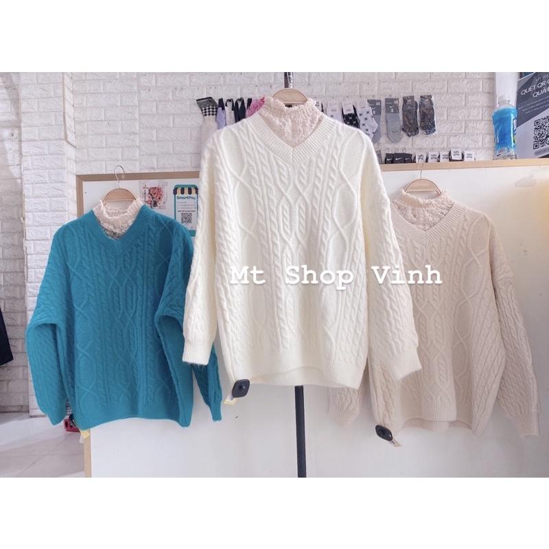 Áo len cổ ren 3p ulzang thời trang nữ MTSHOPVINH