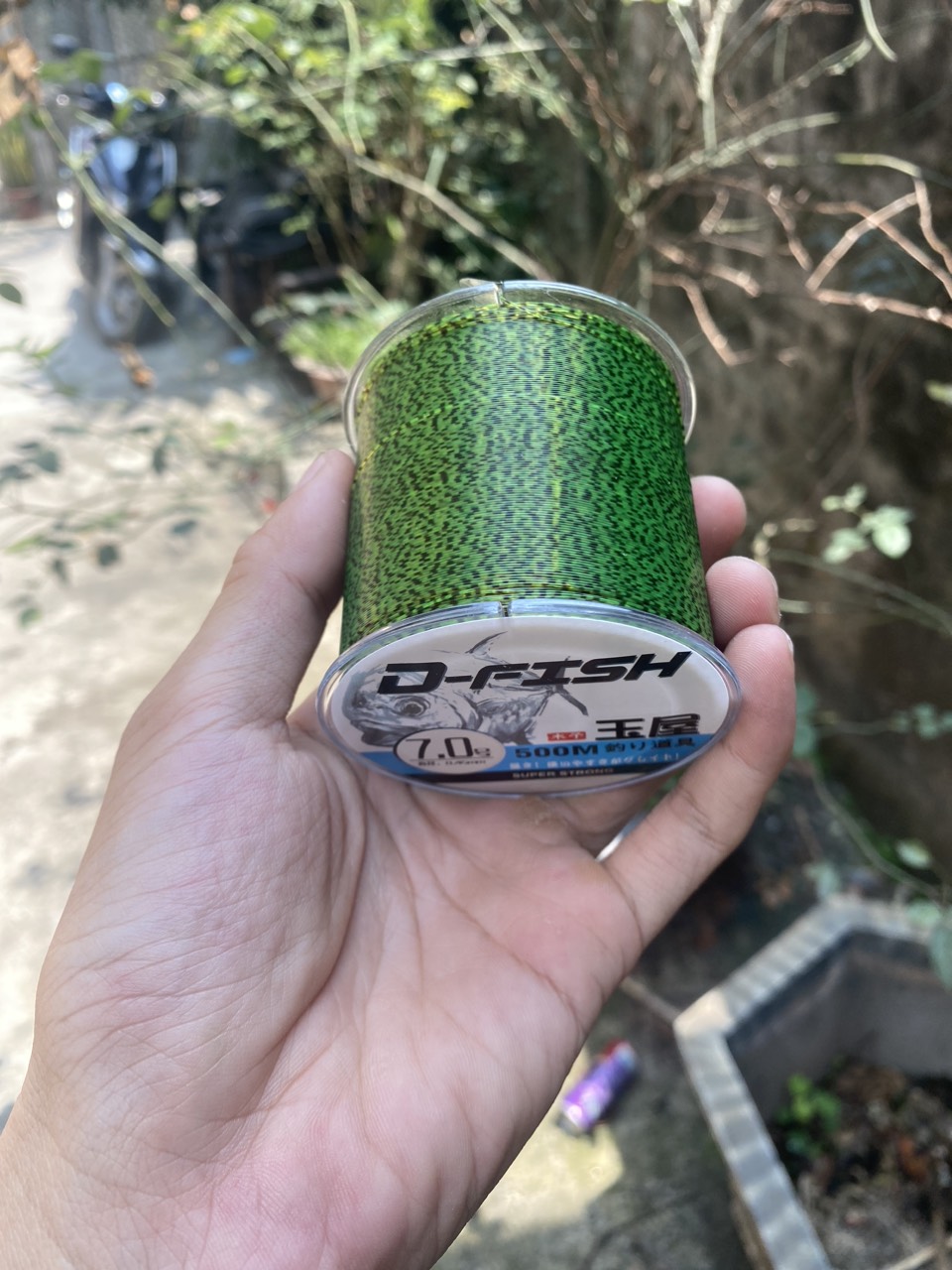 Dây Cước Câu Cá Tàng Hình D- Fish 500m  Cước Siêu Bền, Siêu Xịn - Tuấn Phi Fishing