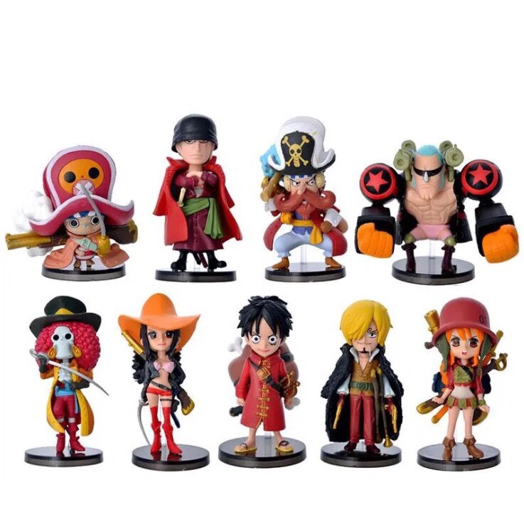 Mô hình One Piece : Bộ 9 nhân vật