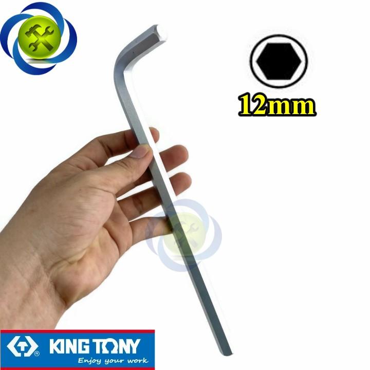 Lục giác chữ L 12mm Kingtony 112512 loại 2 đầu bằng