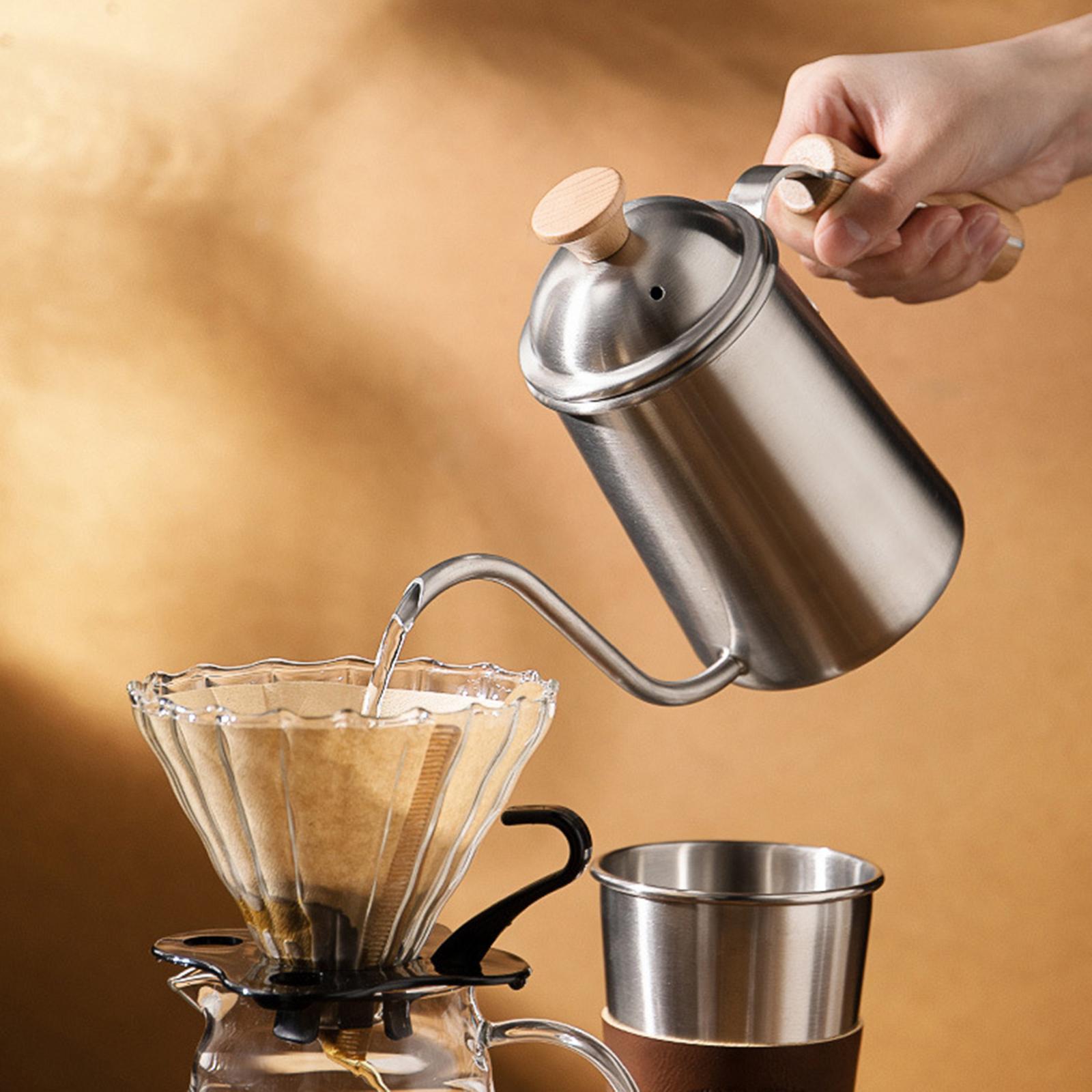 Pour Over Gooseneck Tea Pot Coffee Maker Kettle Long Narrow Coffee Pot