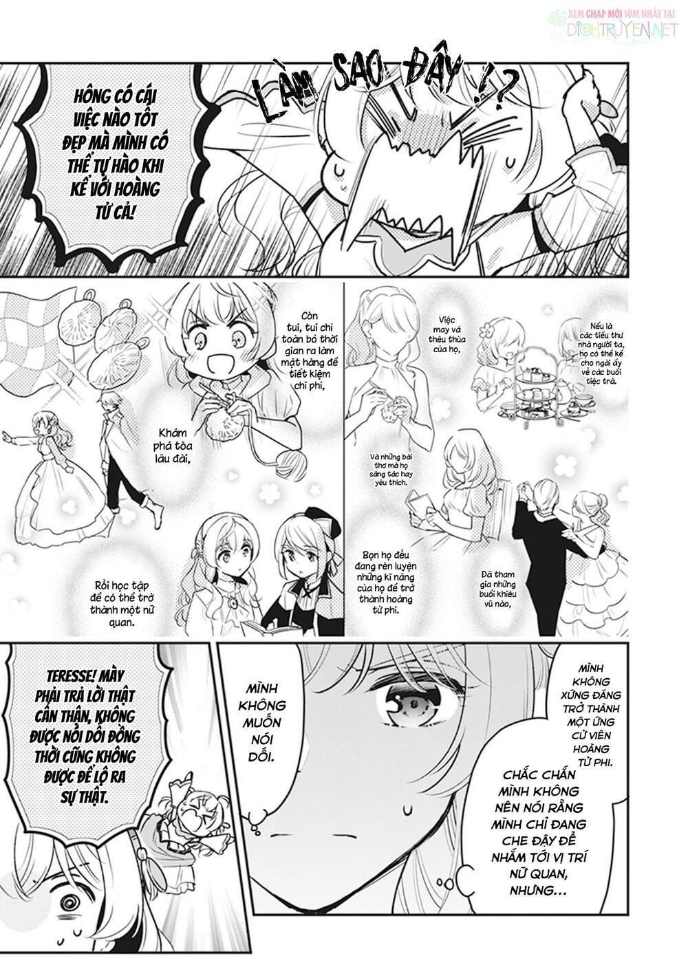 tôi là ứng cử viên cho vị trí hoàng tử phi nhưng tôi chắc kèo là tôi trúng rồi! chapter 9 5