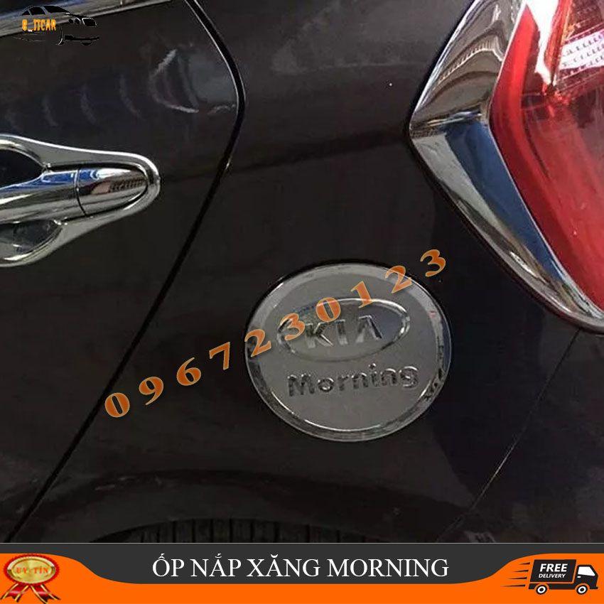 Ốp nắp bình xăng xe Kia morning 2012-2018
