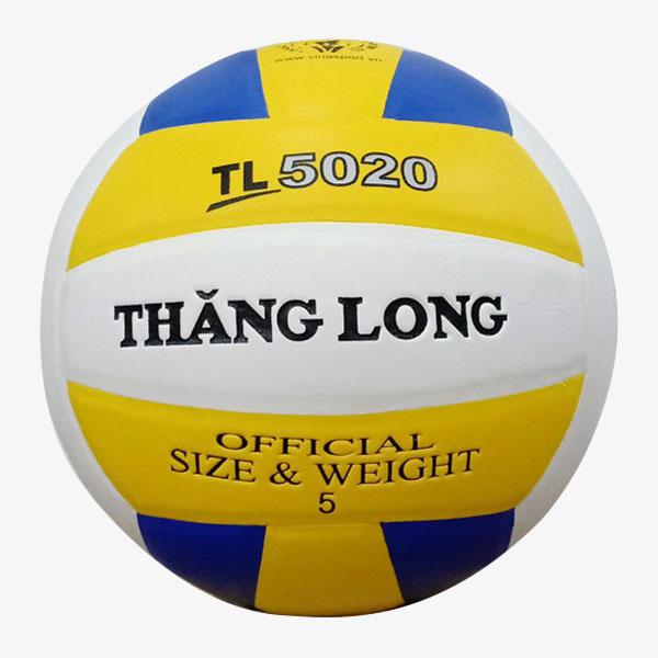 Quả bóng chuyền Thăng Long da Nhật tiêu chuẩn thi đấu TL 5020 - Dungcusport tặng lưới + kim bơm