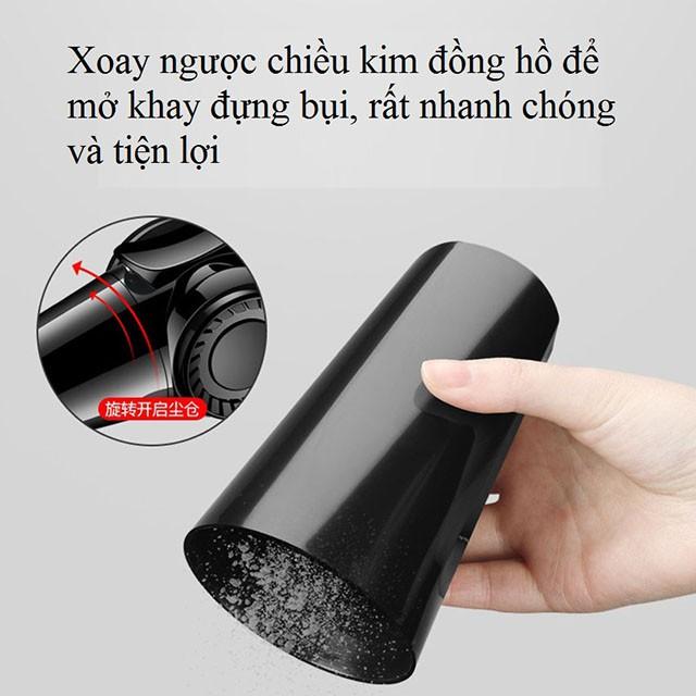 Máy hút bụi cầm tay mini không dây loại tốt XCQ-1, dụng cụ hút bụi vệ sinh chăm sóc ô tô - Aka mart