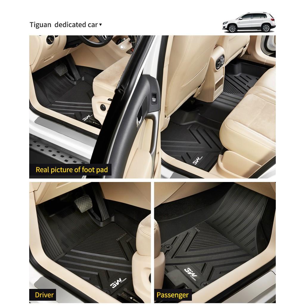 Thảm lót sàn ô tô VOLKSWAGEN POLO 2010-2018 Chất liệu TPE cao cấp, thiết kế sang trọng tinh xảo thương hiệu Macsim 3w
