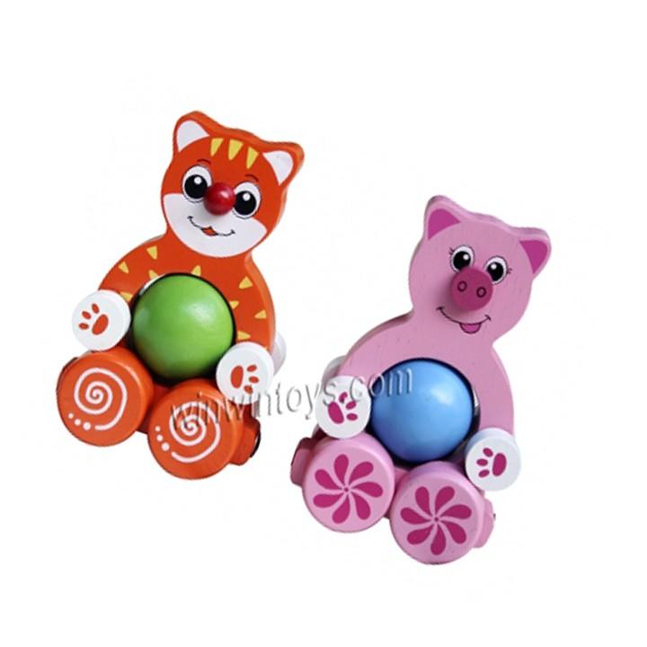 Đồ chơi gỗ Winwintoys - Xe thú 68532