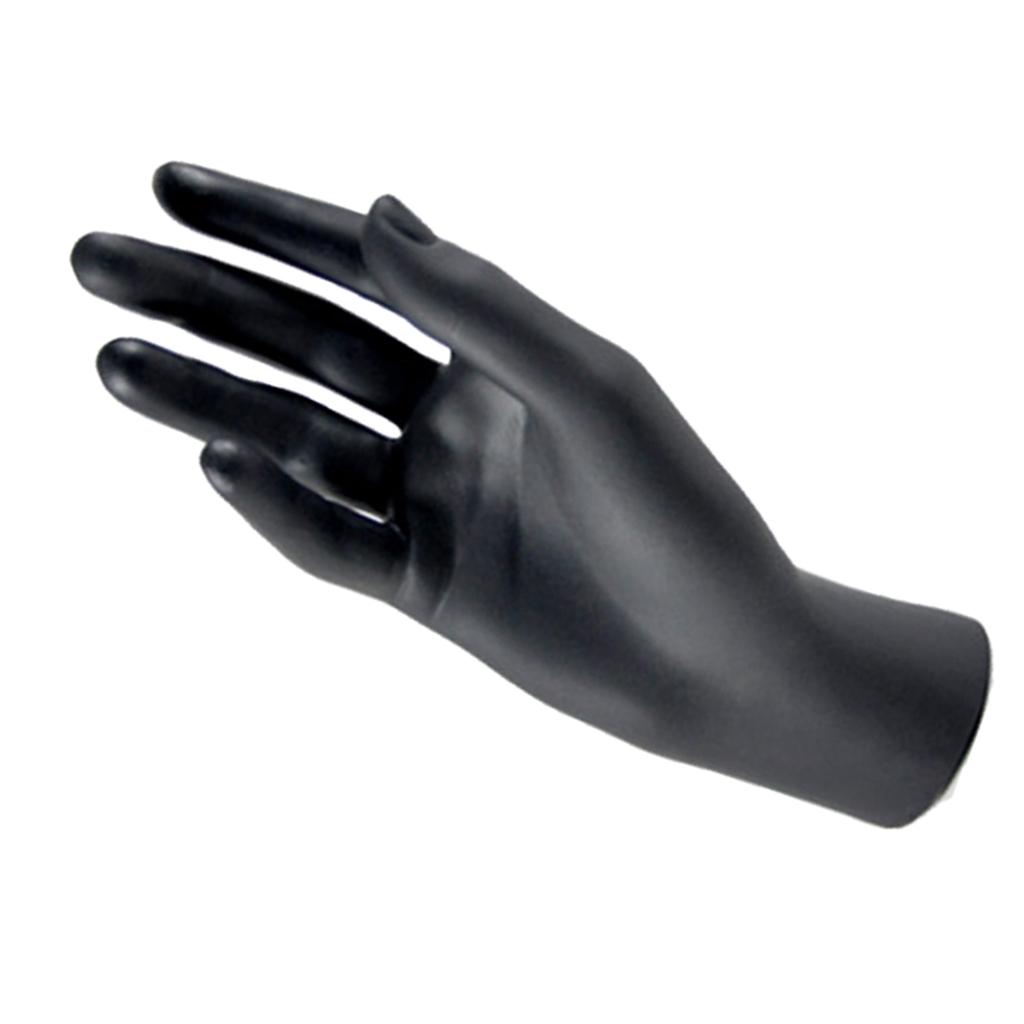 2xFemale Hand Mannequin Theatrical Property Display Mannequin Black R