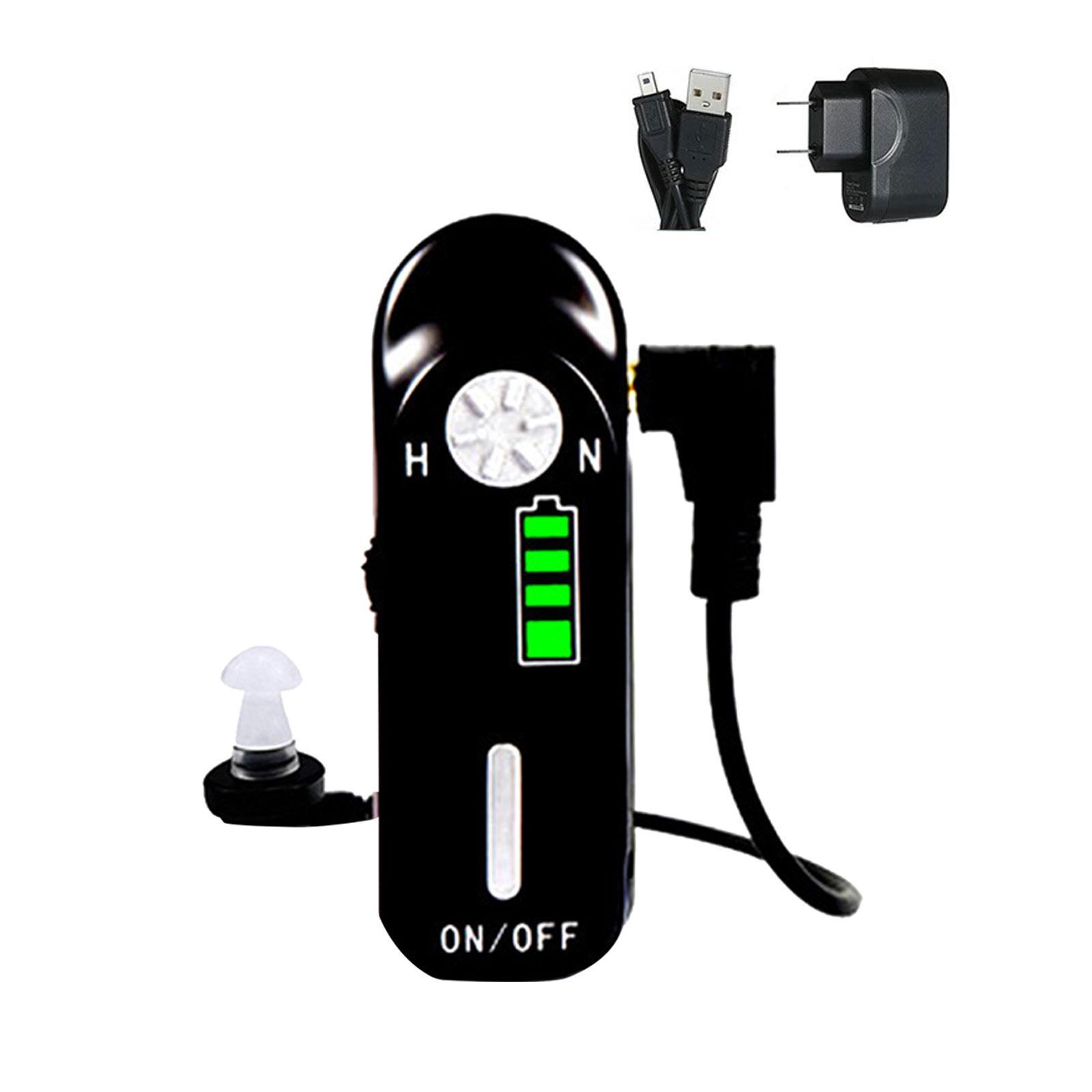 Personal voice Amplifier Pocket Hearing Devices for Noisy Environment Senior