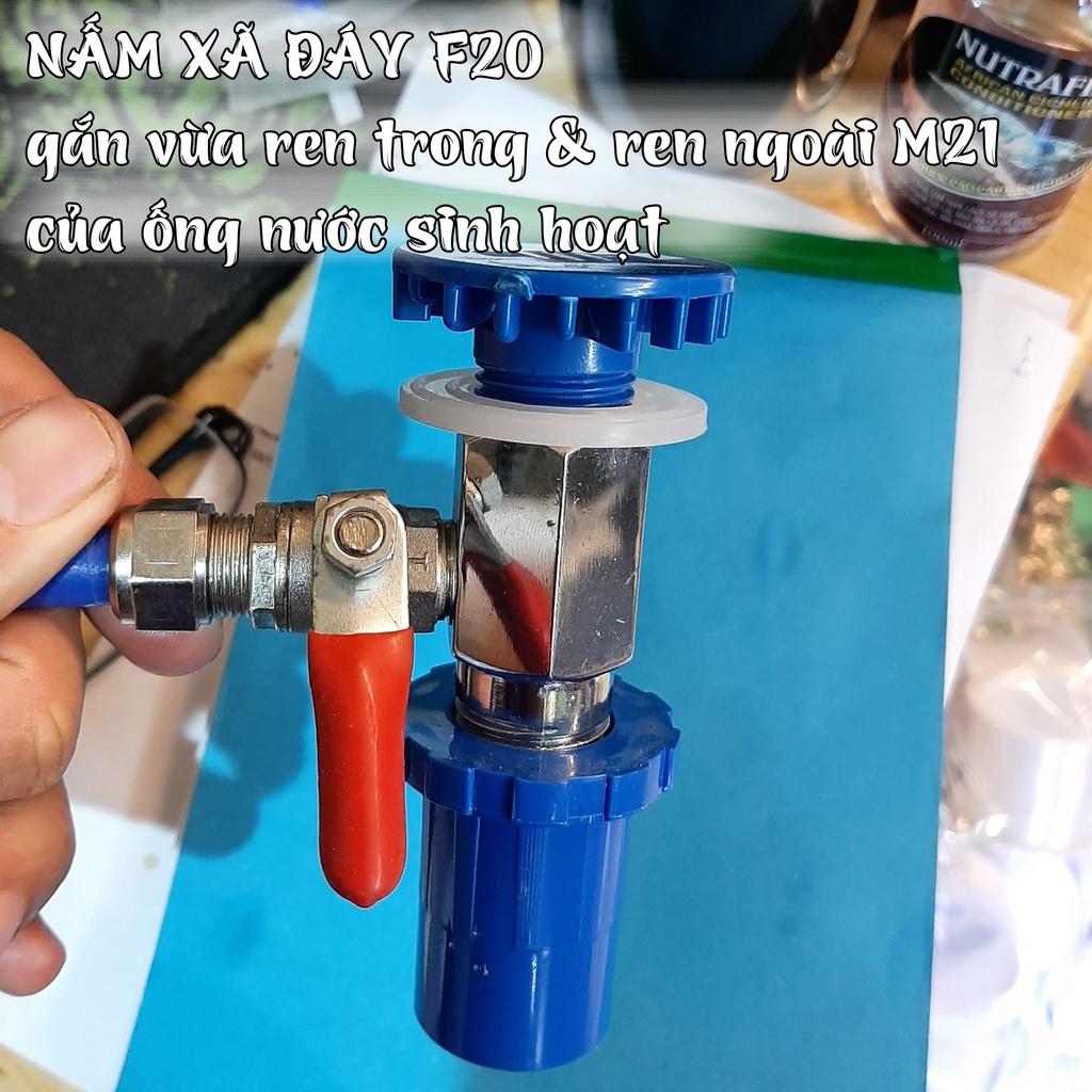 Nấm Hút Đáy F20 / F32 - Out Thoát Nước Xã Đáy Bể Cá | Phụ kiện thuỷ sinh Nấm Aquatools