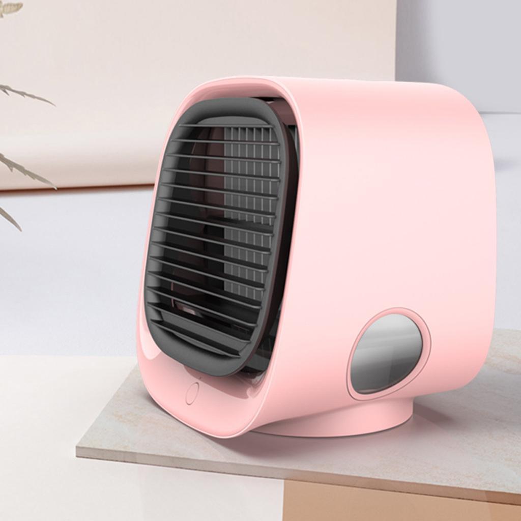 2x Portable Air Cooler Fan Desktop Cooling Air Conditioner Humidifier