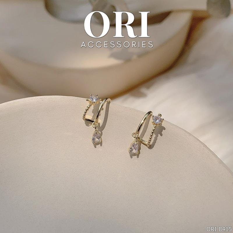 Bông tai nữ đính đá Artemis độc đáo thời trang ORI ACCESSORIES B415