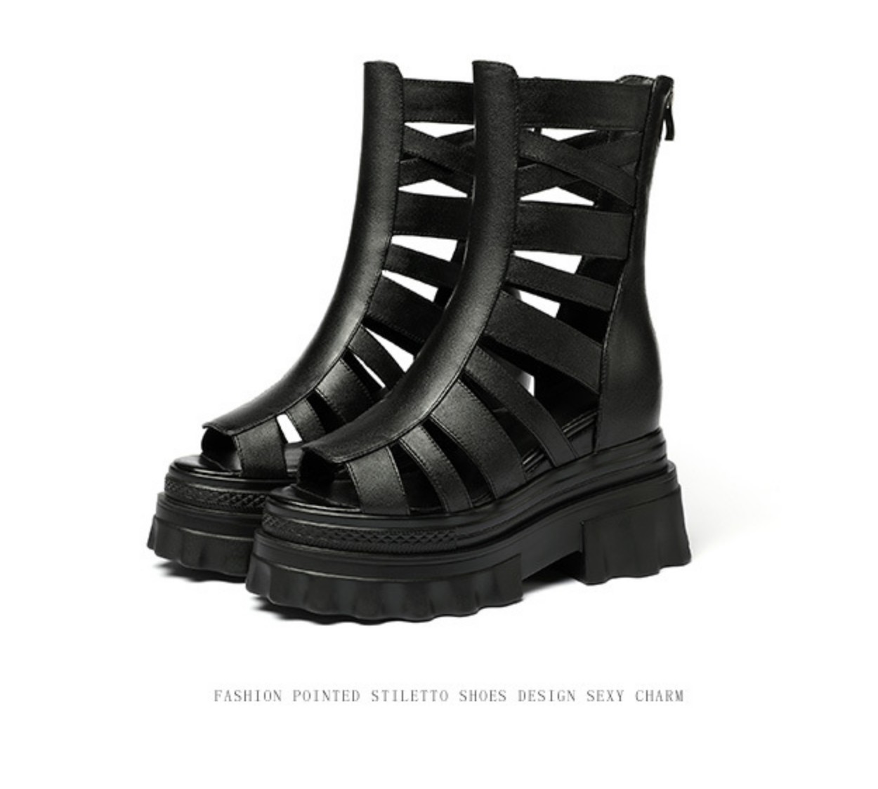 Giày boot hè chiến binh La Mã