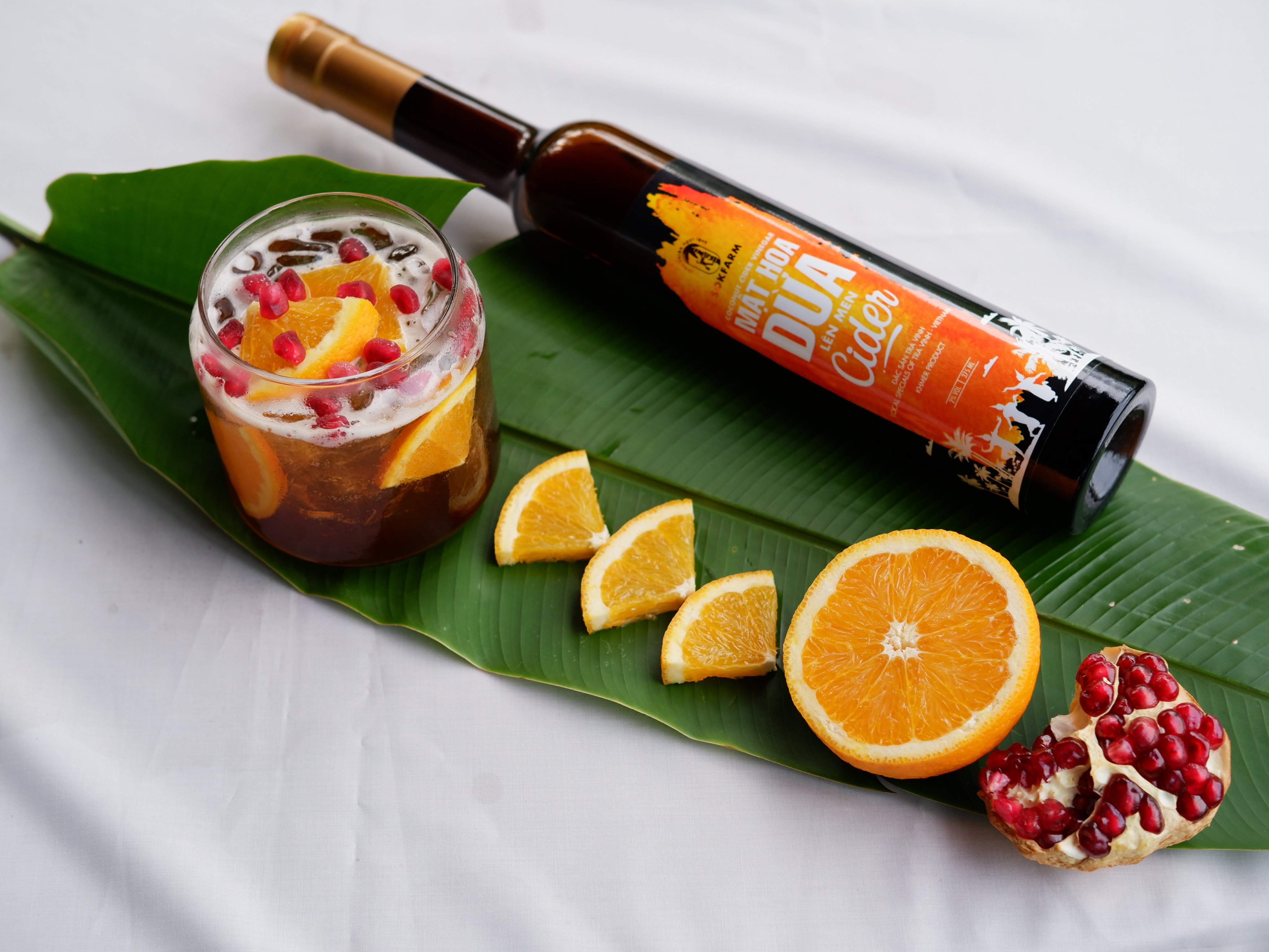 Cider mật hoa dừa Sokfarm - Thức uống lên men dành cho phái đẹp